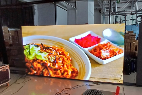 Niska cena Wynajem P2.604 Scene Indoor HD LED Display Video Wall