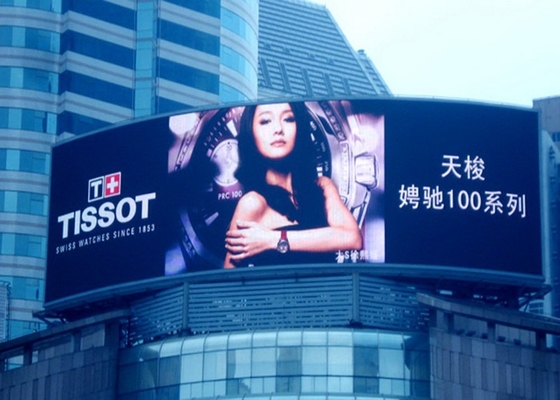 Zewnętrzne HD Full Color LED Signage, P5 Video Panel LED Billboard
