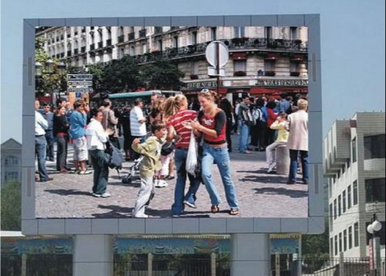P12 Zewnętrzny wodoodporny HD LED Video Wall Do reklamy w supermarketach, DIP LED Display