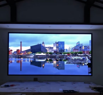 Wysoka rozdzielczość Fine Pixel Pitch Full Color Wewnętrzny panel ścienny wideo P1.25 Ekran wyświetlacza LED