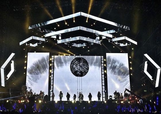 Dobra cena Zewnętrzny wystawiany aluminiowy 2500nits Jasność SMD Stage LED Display Do uroczystości, rozrywki w Internecie