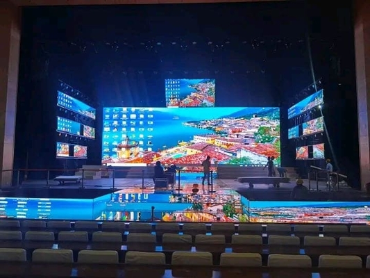 pełnokolorowy zewnętrzny wodoodporny ekran reklamowy LED P3 1200 Nits Jasność IP65
