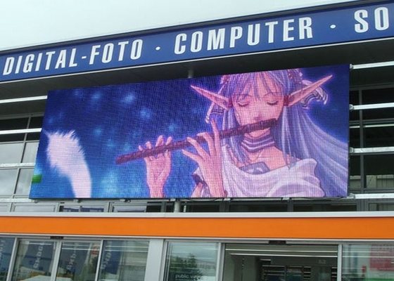 Wynajem wysokiej jasności ekranu aluminiowego do odlewu drukowanego/ekranu stałego P10 Ekran LED reklamowy zewnętrzny 960*960mm