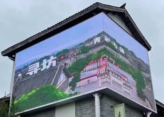 Stały billboard SMD Wi-Fi P4 P5 P6 P8 P10 Giant LED Display wodoodporny HD Dostosowywalny