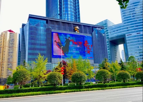 Stały billboard SMD Wi-Fi P4 P5 P6 P8 P10 Giant LED Display wodoodporny HD Dostosowywalny