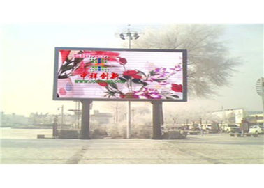 P8 Zewnętrzny pełnokolorowy reklamy handlowe LED wyświetlacz billboard z kolumną