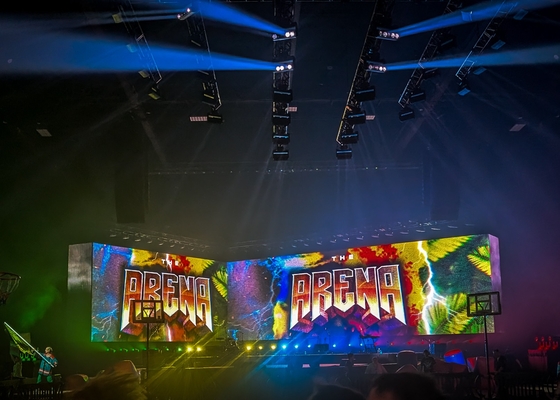 Wideo w pełnym kolorze HD Gigant 20ft Stały ekran LED wodoodporny IP65