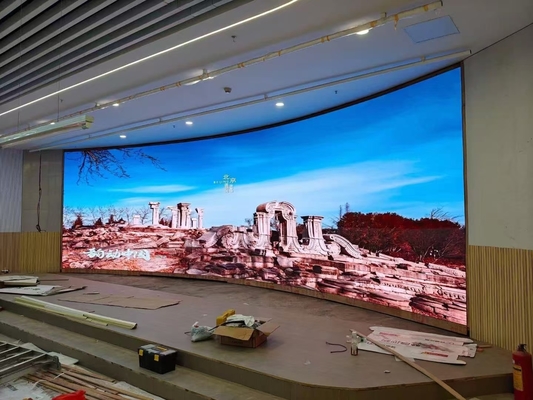 Całkowity kolor LED Display Cabinet SMD RGB 512x512mm P4 Rental Video Wall LED Display Outdoor, system novastar,