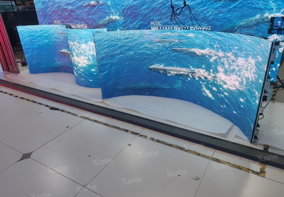 Wytrzymały panel LED w pełnym kolorze w pomieszczeniach 200 * 150 mm Moduł NOVA System Epistar Chip
