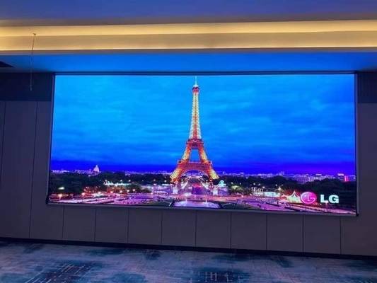 Wnętrze z zakrzywioną ścianą wideo p3.91 500x500mm wysokim odświeżeniem 3840Hz panel ekranu LED, jasność 3500, system Nova