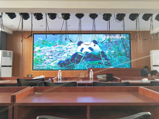 Wnętrze z zakrzywioną ścianą wideo p3.91 500x500mm wysokim odświeżeniem 3840Hz panel ekranu LED, jasność 3500, system Nova