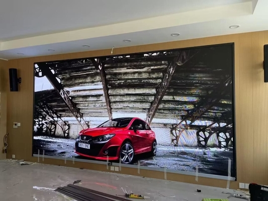 Wnętrze P3.91 Led Display Ekran odlewany aluminiowy szafka 3840hz odśwież 500*500mm Reklamowy billboard ściana wideo