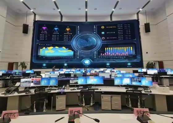 Dobra cena Wypożyczalnia ekranu krzywego/stała instalacja P4 wodoodporny SMD zewnętrzny pełnokolorowy ekran LED 960*960MM Ekran reklamowy w Internecie