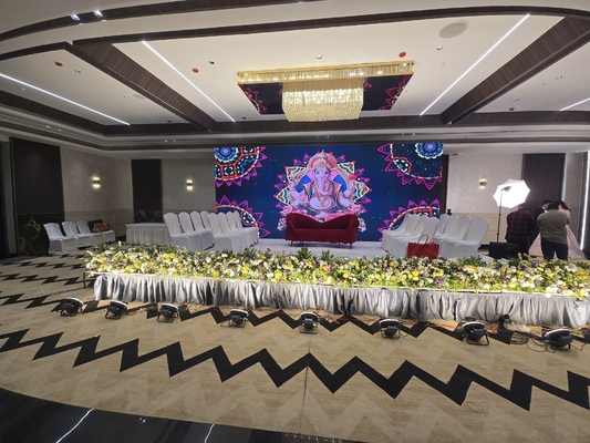P3 LED 576X576MM wypożyczalnia szafy wyświetlania w pełnym kolorze wysokiej rozdzielczości LED scenicznego panelu wideo znak, 3840hz odświeżyć