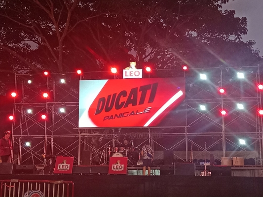 Ekran LED w pomieszczeniach P4 w pełnym kolorze, LED z aluminium 2500Nits 3 lata gwarancji