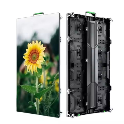 Ekran aluminiowy z odlewem do wnętrza stałego/wypożyczalnego pełnokolorowego ekranu LED, 256x128 mm, moduł LED