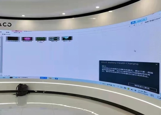 Synchronizacja systemu sterowania i wyświetlacz LED pełnobarwny 768mm * 768mm do komercyjnej reklamy w pomieszczeniach