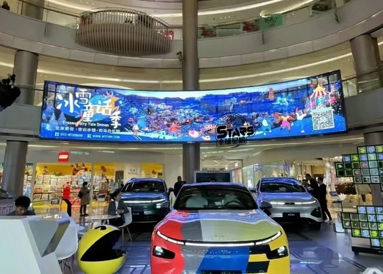 Rental Screen Large Stage LED Screen P5 Full Color High Resolution 1/8 Scan Mode IP65 High Definition