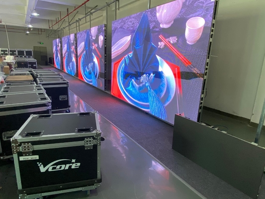 Wypinacz aluminiowy P4.81 Wypożyczalnia wyświetlacza LED zewnętrznego RGB pełnokolorowy ekran LED Wysoka jasność