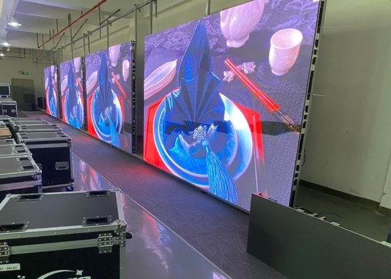 Dobra cena 500*500mm Panel Rozmiar LED wynajmu ekran z dostosowanym wymiarze ekranu w Internecie