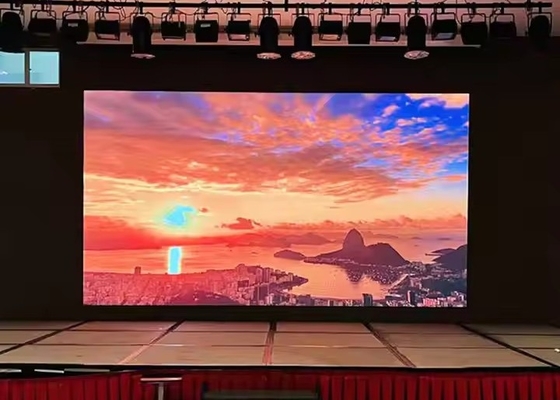 Przedni i tylny dostęp Łatwe utrzymanie W pełni kolorowy P4 LED Video Wall Screen