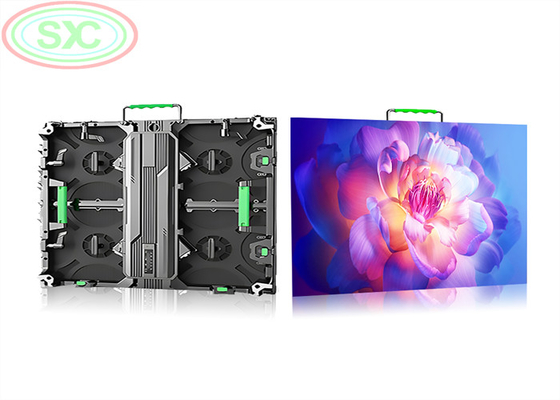 Ekran LED w pełnym kolorze w pomieszczeniach P3.91 500*500mm Pixel Shopping Mall Rental Video Wall