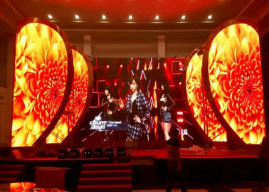 Reklama Scene Led Ekrany wnętrze HD Video Wall 3mm Piksel Wysoka jasność Centrum handlowe