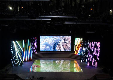 Reklama Scene Led Ekrany wnętrze HD Video Wall 3mm Piksel Wysoka jasność Centrum handlowe