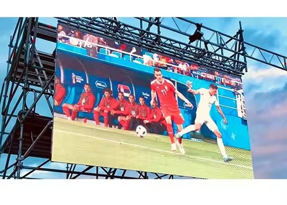 Wynajem HD Moduł szafki aluminiowej P10 LED Wyświetlacz billboarda Wysoka jasność
