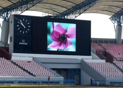 Zewnętrzny ekran LED SMD 3535 wysokiej jasności IP65 P10 do transmisji sportowej na żywo