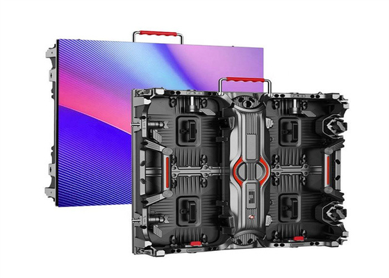 Wysokiej przejrzystości wnętrze P2.5 LED wyświetlacz ściany LED 640*640mm wynajem panel LED