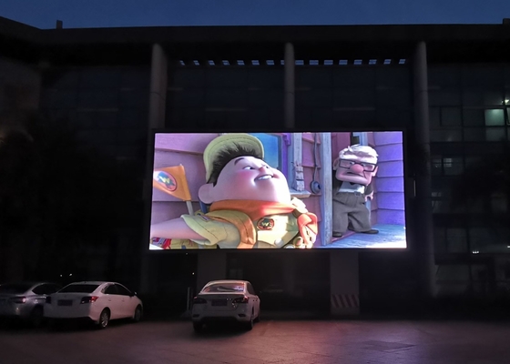 P10 na zewnątrz pełnobarwne reklamy LED ekran wideo wyświetlacz IP67 wodoodporna szafa
