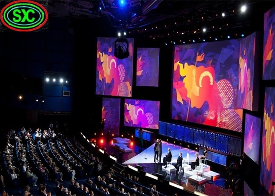 P4 Wnętrze pełnobarwne wodoodporne LED Display LED Aluminiowy ekran do odlewania