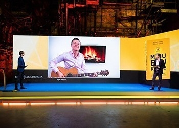 Ekran aluminiowy do odlewu drukowanego P5 LED Display Full Color Stage Ultra Thin Ultra HD