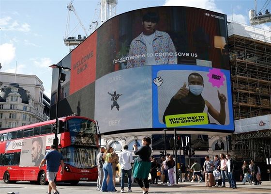 P8 Ekran reklamowy zewnętrzny SMD LED 8mm Pitch IP65 wodoodporny