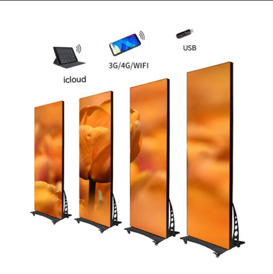 Aluminiowy panel LED Plakat wyświetlacz 320x160mm SMD2121 Chips P2.5mm Pitch Zrewolucjonizuj reklamę