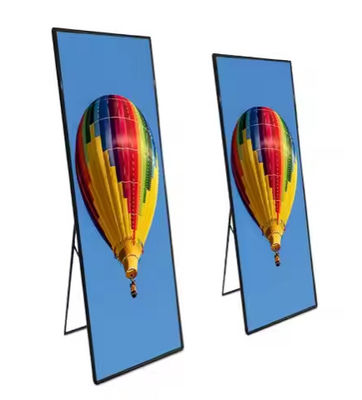 Dobra cena Rewolucyjny wyświetlacz plakatu LED 209*104 Moduł Rozstrzygnięcie P1.53mm Pitch 680x2000mm Rozmiar ekranu w Internecie