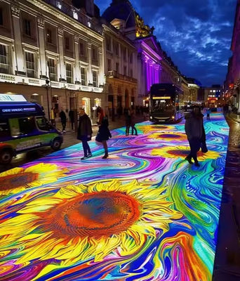 Panel taneczny LED SMD3535 4.81mm Pixel IP65 Wodoodporny