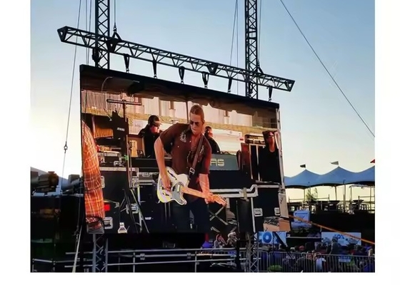 P3.91 Wypożyczalnia Scene Outdoor Led Display Screen 250*250 Moduł 500x500mm Panel 4500nits LED Video Wall
