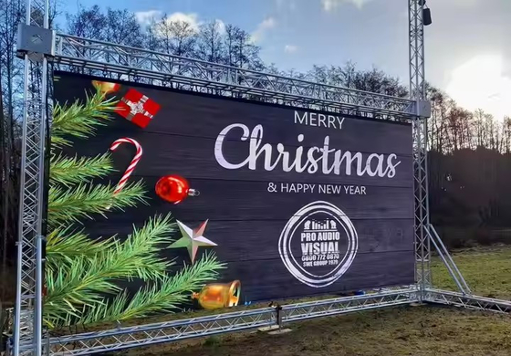 250*250mm Rozmiar modułu Nova System sterowania P2.6 P3.91 P4.81 W pełni kolorowy ekran LED dla ściany wideo HD 4K w pomieszczeniach