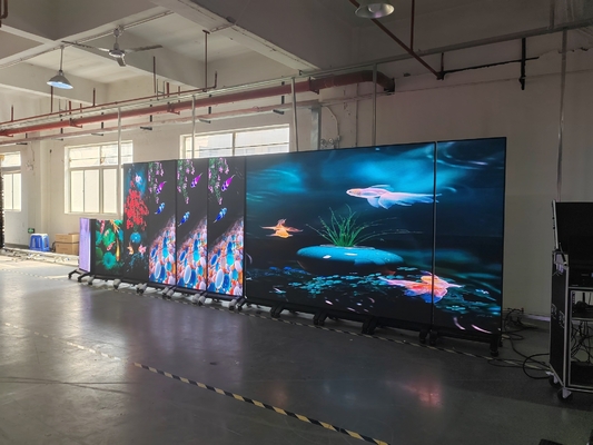 Wysokiej rozdzielczości SMD2121 RGB LED Display Die-Cast Aluminium Screen Durable 64*32 Dot Matrix Resolution