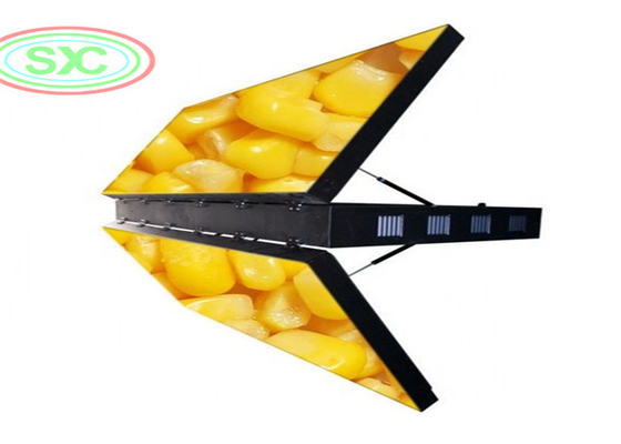 Wskazówka LED lampy-kolumny dwustronny billboard LED odległość widzenia 6 metrów zewnętrzny ekran LED