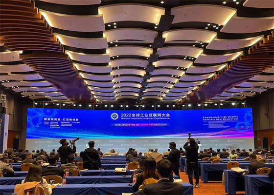 Curved Screen Rental/Fixed LED Advertising Display Stage HD Constant Current Drive