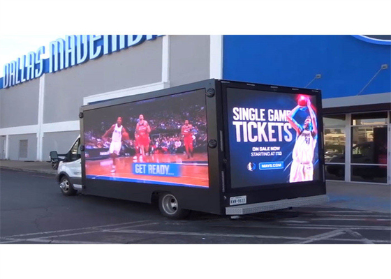 Zewnętrzny pełnokolorowy P5 Mobilny LED Reklamy Bilboardy Ekran z 5mm Pixel Pitch i Chip