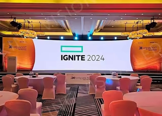 Ekrany LED do reklamy w kolorze RGB w pomieszczeniach wewnętrznych