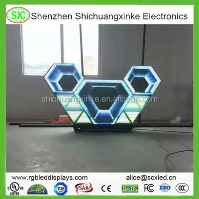 Digital Poster Indoor Full Color LED Display z żelazem/aluminem odlewanym i Nationstar SMD 1515