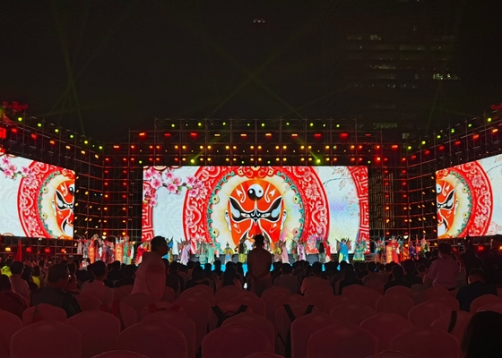 Ultra-Clear Die-Casting Aluminium RGB LED Display 1/4 Scanning Stadium Full Color Outdoor Screen Waterproof Single And Dual Color Screen Wyposażony w światło