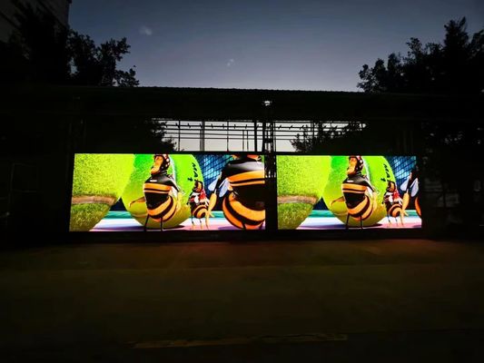 Wyświetlacz LED HD z modułem aluminiowym odlewanym ciśnieniowo, konfigurowalny ekran, wodoodporna obudowa HD 320*160mm IP65, system NOVA, COB P1.25