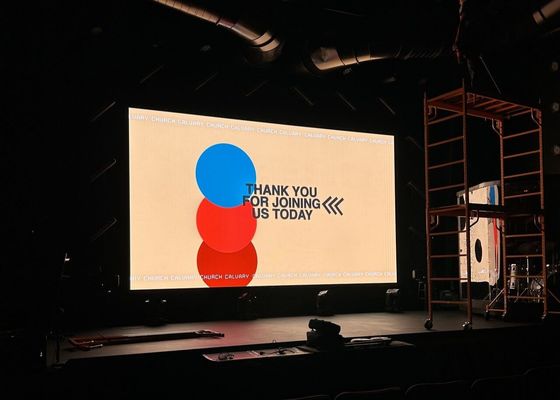 P4 Wnętrze LED Video Wall Screen 4mm SMD2121 320x160mm Moduł