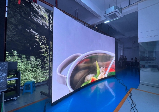P6.67 Stały ekran LED Zewnętrzny wodoodporny Reklama cyfrowa Bild 2x3m